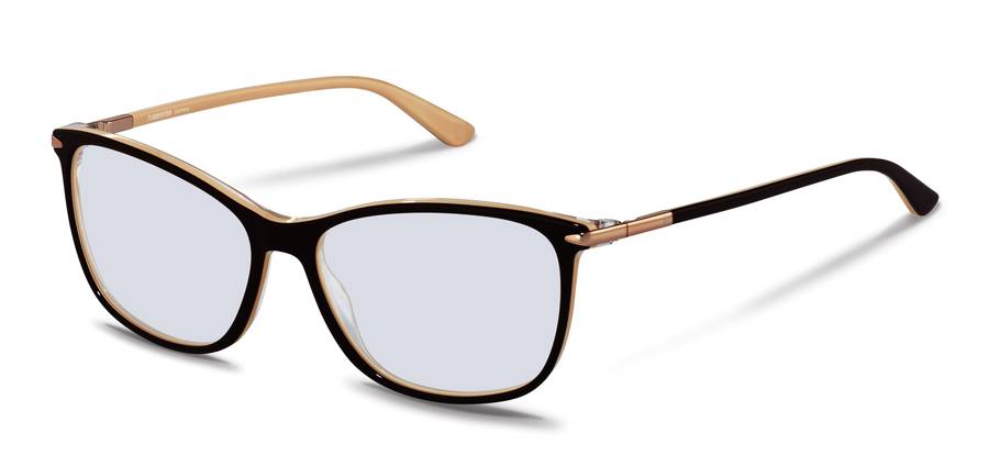 Rodenstock-Korekční brýle-R5335-brownbeigelayered/rosegold