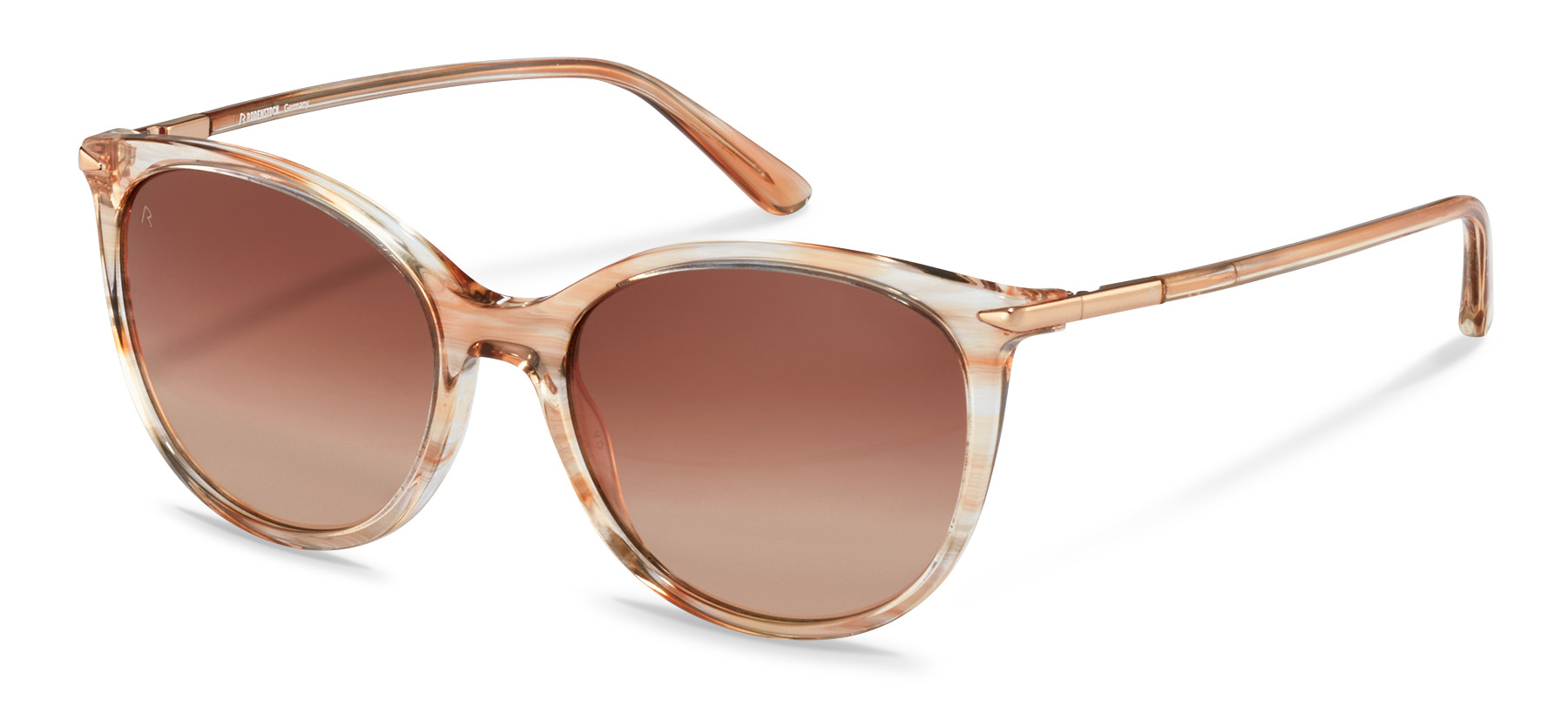 Rodenstock-Sluneční brýle-R3322-rosestructured/rosegold